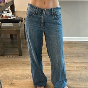 Abercrombie low rise jeans